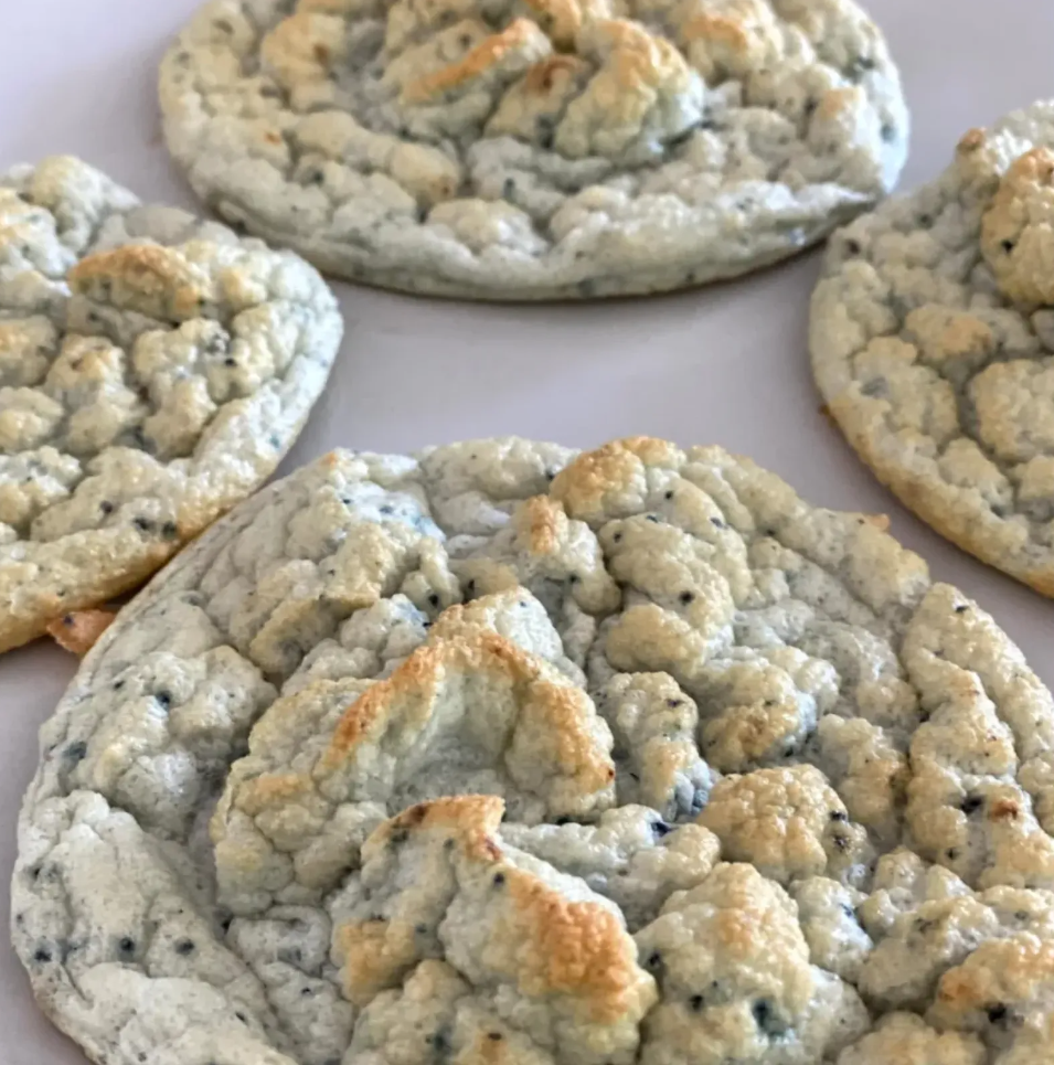 Blueberry Cloud Biscuits