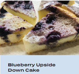 Blueberry Upside Down Cake