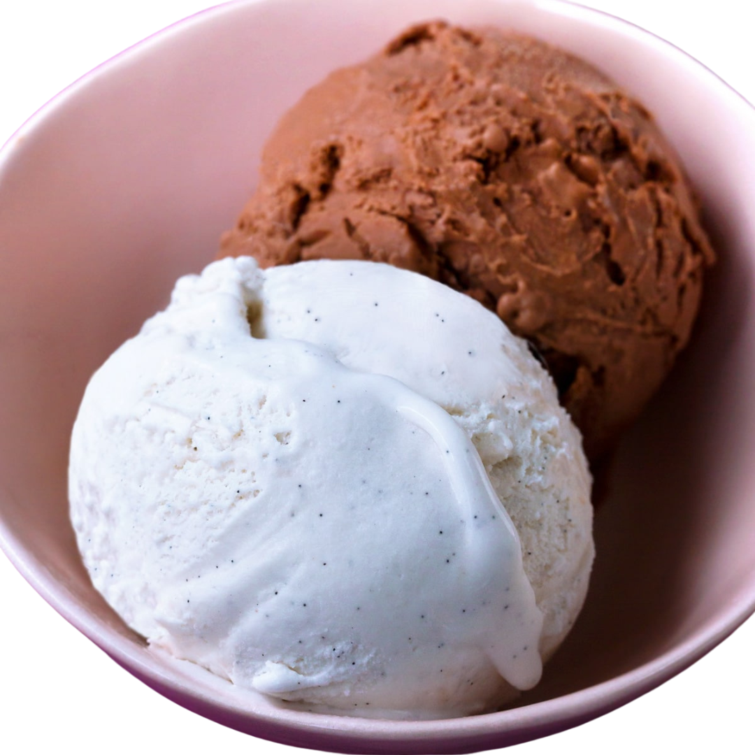 Chocolate or Vanilla Ice Cream