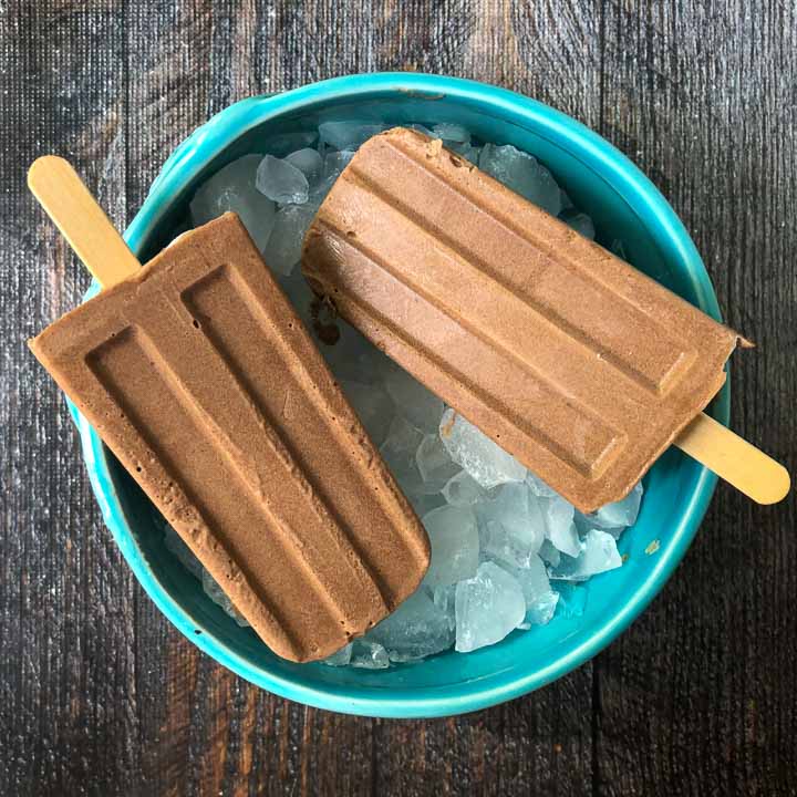 Chocolate-Orange Popsicles