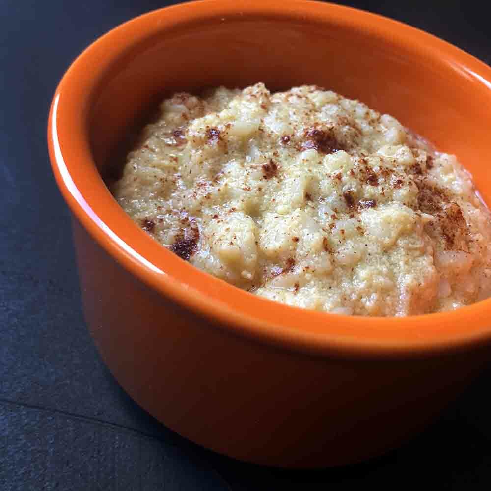 Custard Rice Pudding