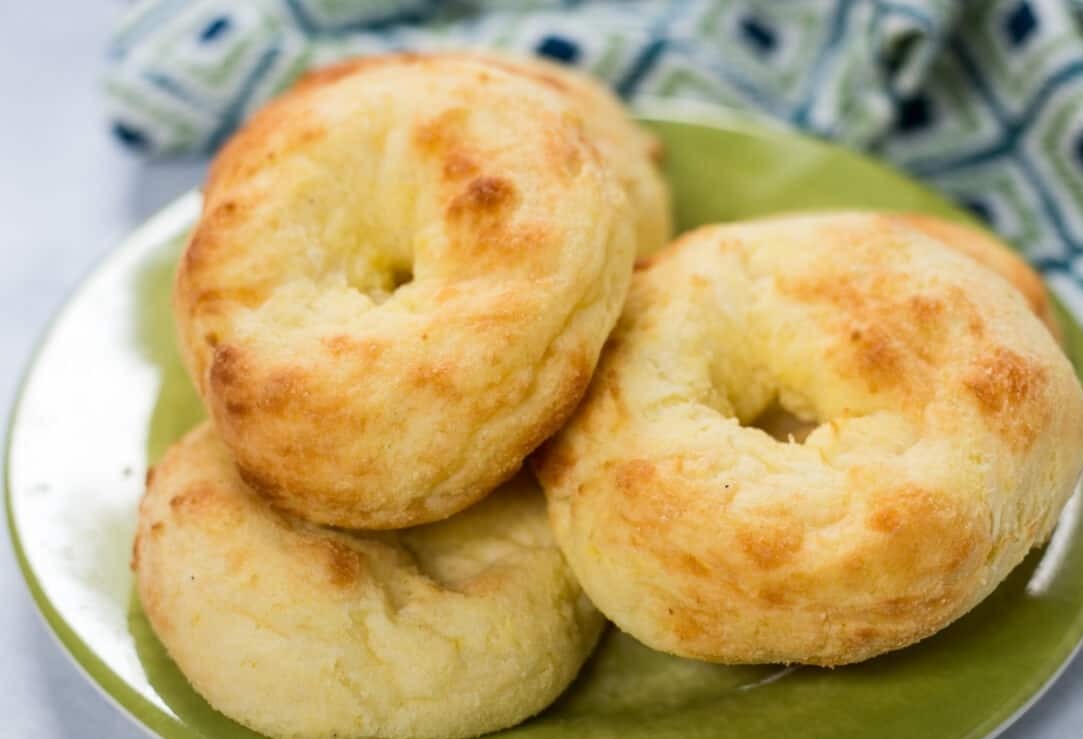 Garlic Zucchini Bagels