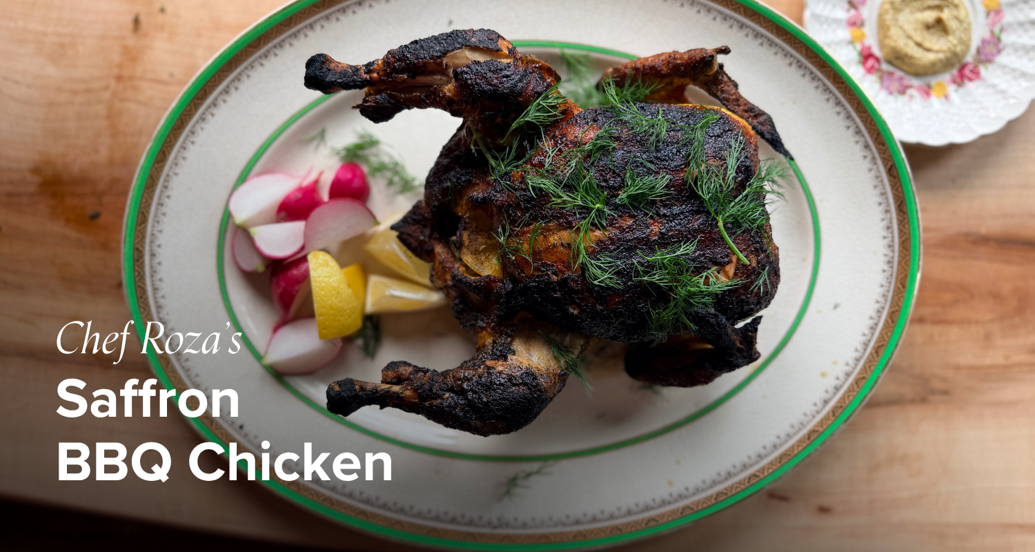 Saffron BBQ Chicken