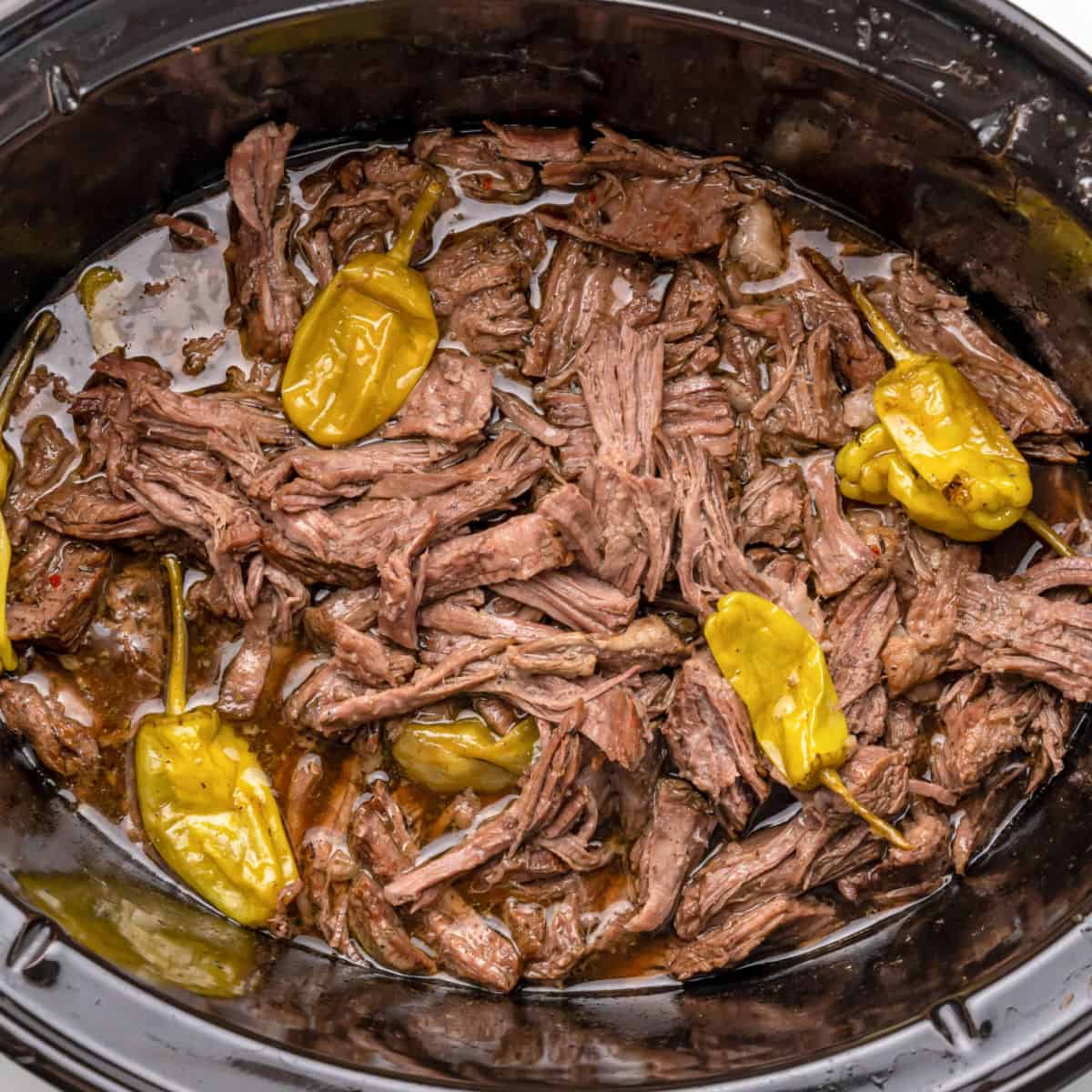 Slow Cooker Italian Beef