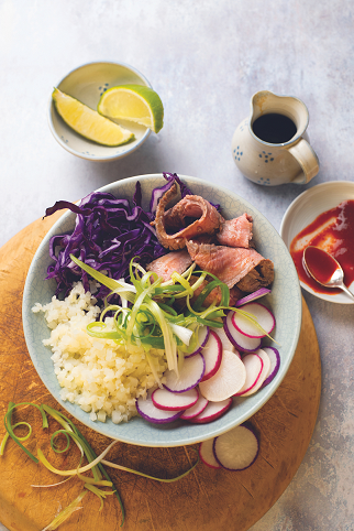 Steak-and-Veggie Lunch Bowl