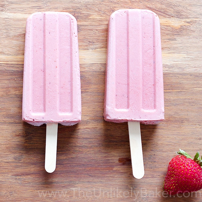 Wildberry Yogurt Popsicles